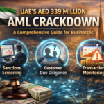 Stay compliant with UAE AML laws after the AED 339M crackdown. A Comprehensive Guide for Businesses covering key risks, penalties, and strategies to avoid costly fines and ensure compliance.