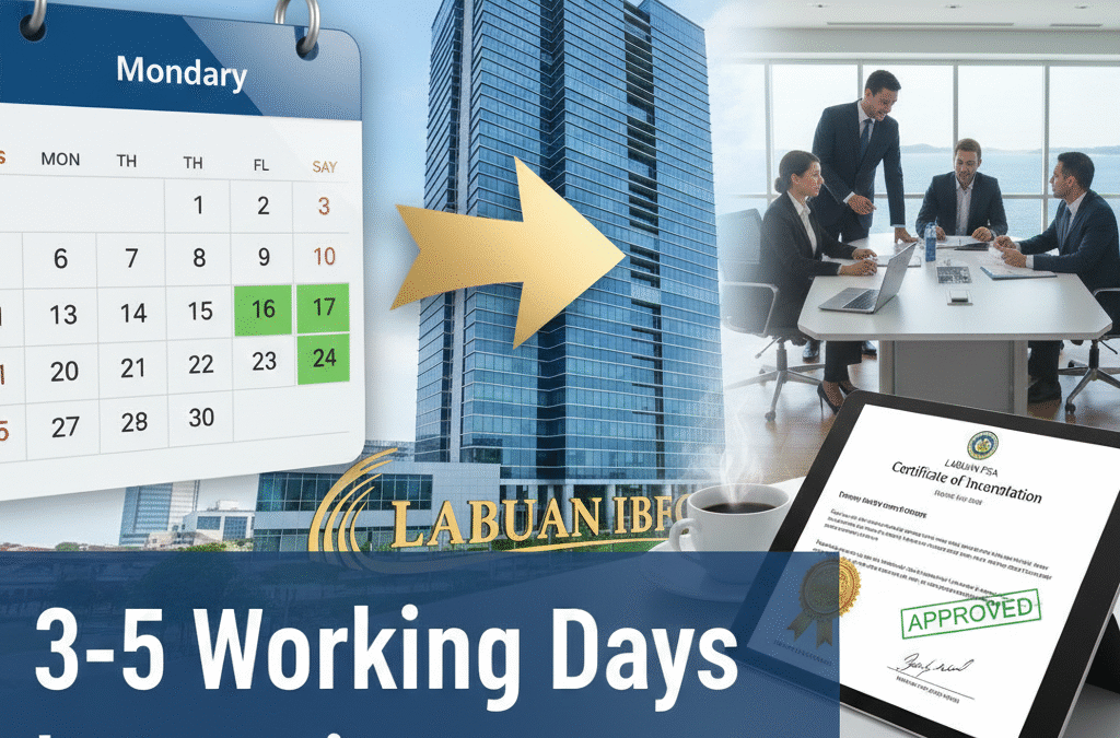 How Long Does It Take to Incorporate a Labuan Company?